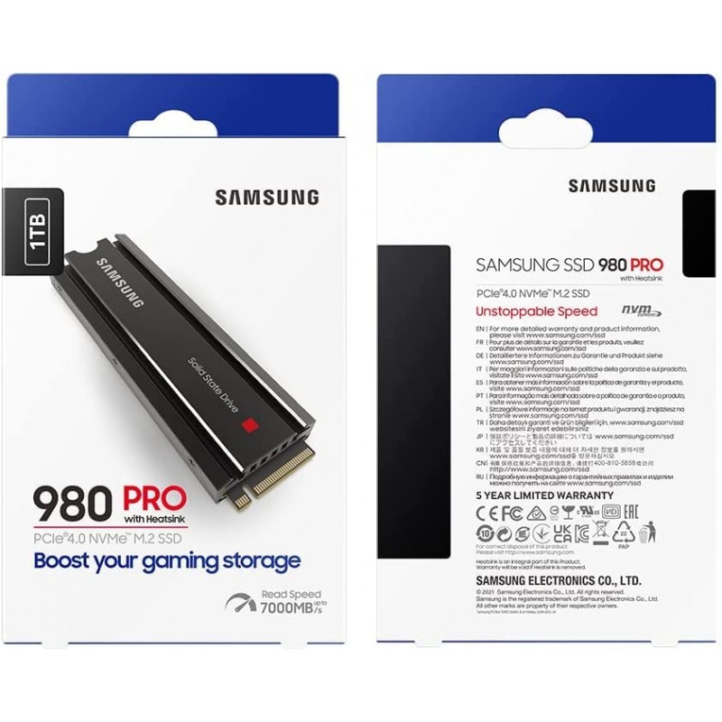 Samsung - 980 deals PRO 1TB PCIe Gen 4 x4 NVMe Gaming Internal Solid State Drive